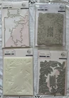 Job Lot New Pinkfresh Studio Christmas Poinsettia Frame Stamp Stencil Die Plate