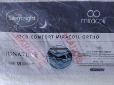 New NQP Kingsize Silentnight Eco Comfort Ortho Mattress LOCAL DELIVERY ONLY