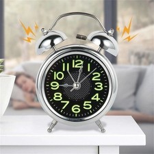 Mechanical Alarm Clock Wind up Clock Luminous...