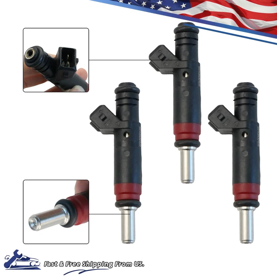 3x High-Quality Fuel Injector For SeaDoo 4-Tec GTX RXT RXP Speedster Wake 215 - Изображение 2 из 4