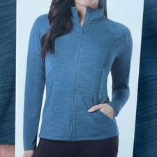 32 Degrees Women's S Activewear Jacket Blue e0693
