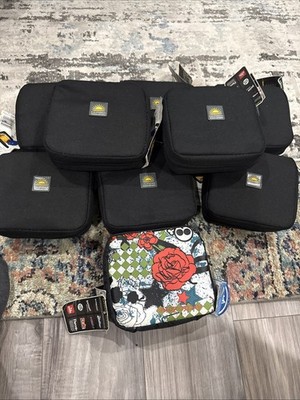 9 X California Innovations Zipper Insulated Lunch Pack Food Containers Microban