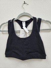 Fabletics Low Impact Bra Black Large Sculpt Knit New With Tags