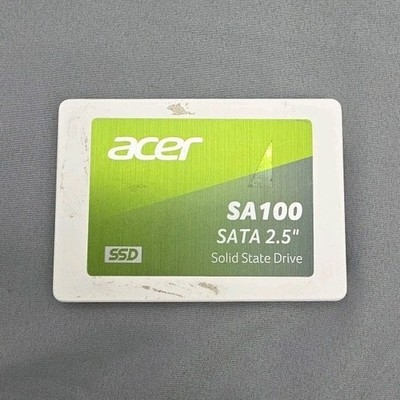 Acer SA100 SATA 2.5'' Internal & Solid State Drive SSD White Form Factor
