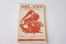 1943 The abc of GWR Locomotives Book Ian Allan No Underlinings 