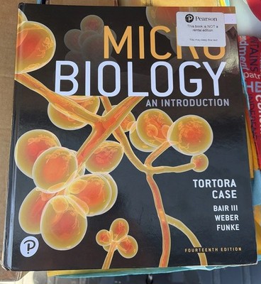 Microbiology: An Introduction 14th Ed.  By Bair III et al Hardback (like new)