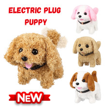 Electronic Robot Puppy Interactive Dog Toy Walking Barking Realistic Pet