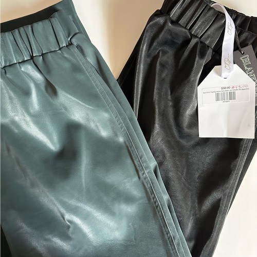BLANK NYC Fighting Words Pants Dark Green Women’s sz Medium retails $98 - Picture 8 of 10