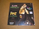 Elvis Presley - On Fire In Toledo 1956 7" EP + CD EP new sealed green vinyl