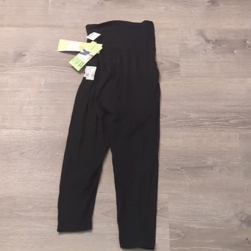 Motherhood maternity black secret belly capri pants size small - Picture 9 of 9