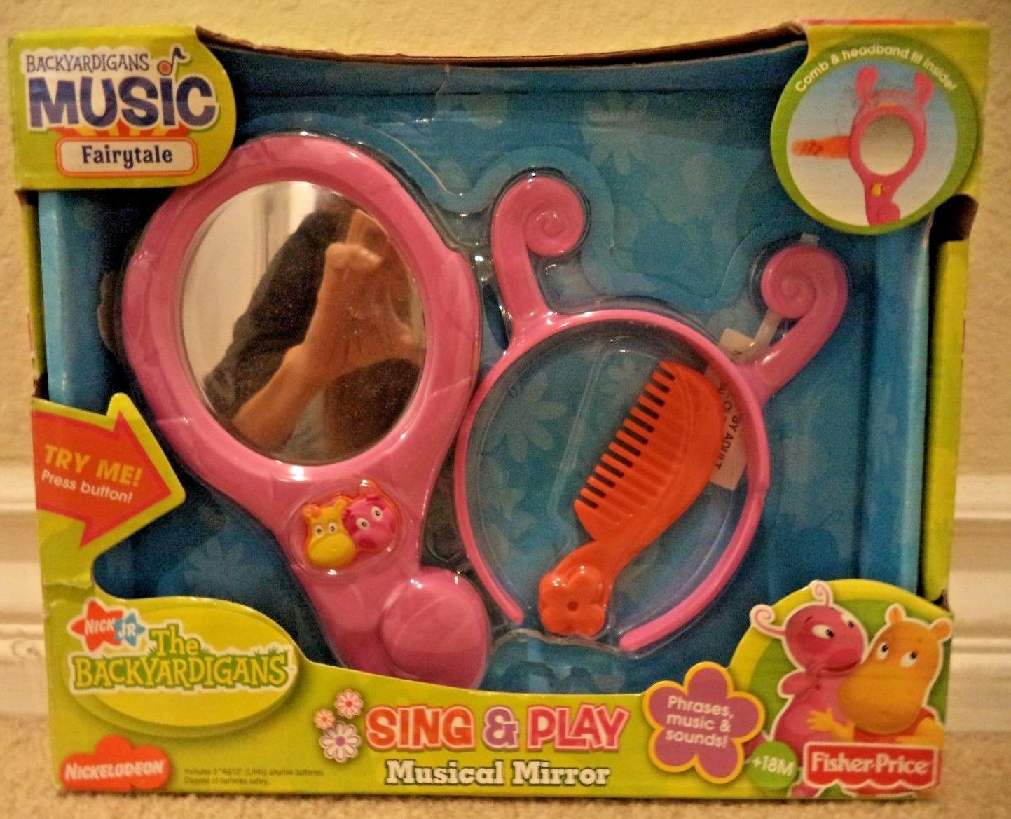fisher price mirror music toy
