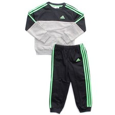 3104 ADIDAS TUTA BAMBINO GINNASTICA JR COTTON TUTINA TRACKSUIT INFANT  AB7004