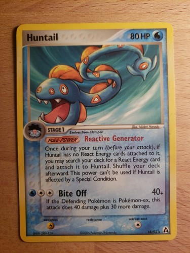 Huntail 18/92 EX Legend Maker Rare