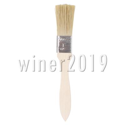 Flat Paint Brush with Thickened Wood Handle for Professional Painter 2.5'' Width