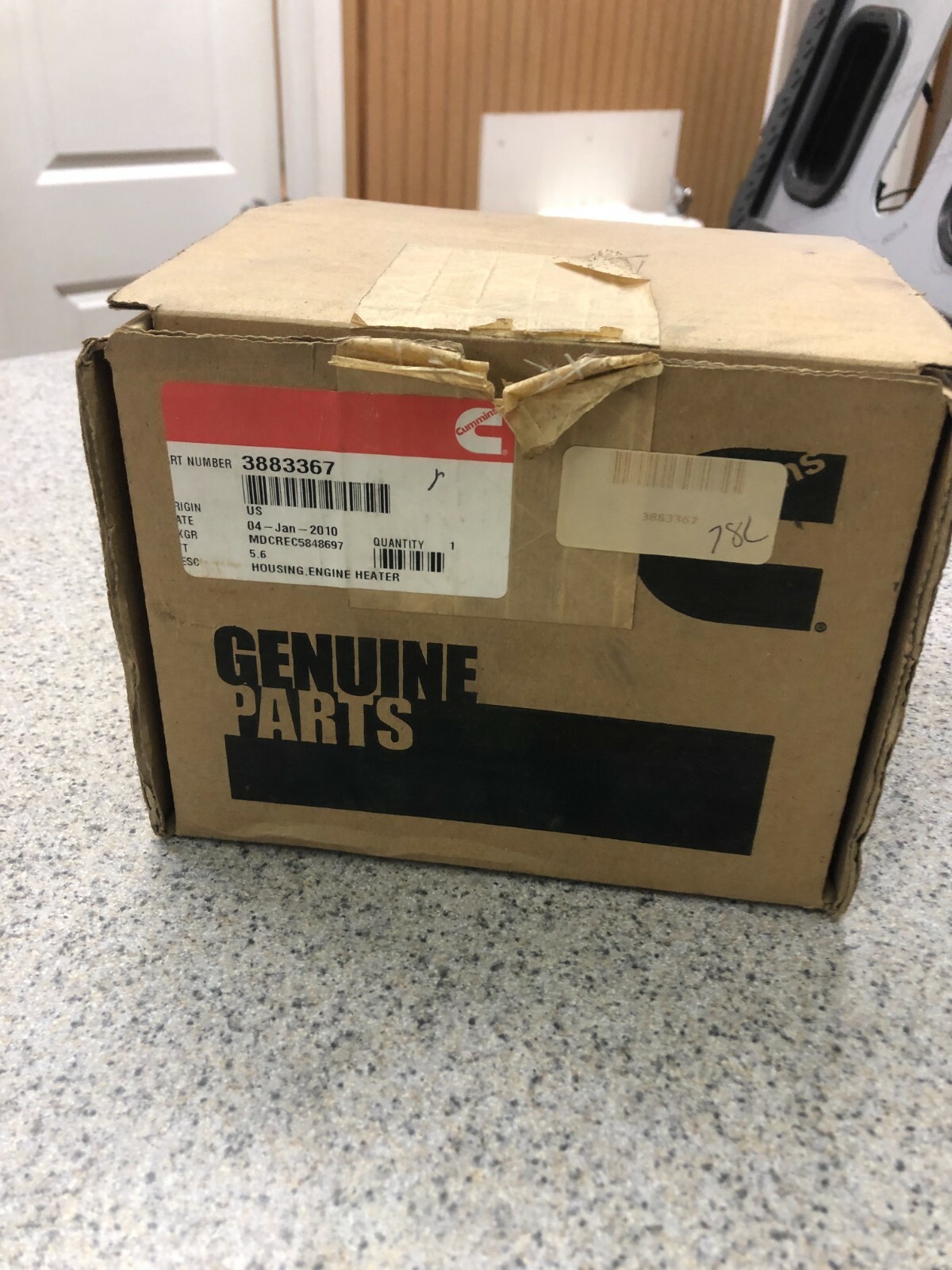 Cummins Engine Heater Housing 3883367 | eBay