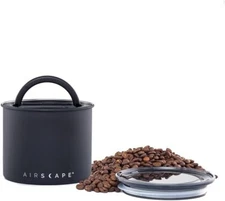 Airscape Stainless Steel Coffee Canister Food Storage Container Patented