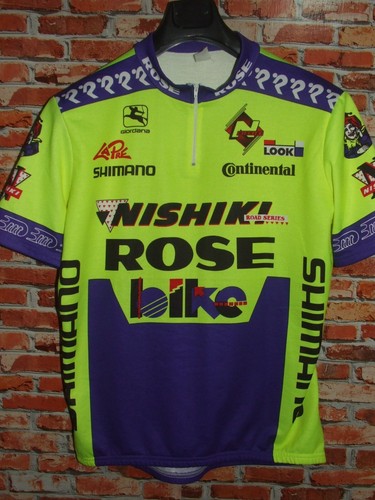 Once Eroski GIORDANA Maillot de Vélo Haut Maillot Cyclisme Taille