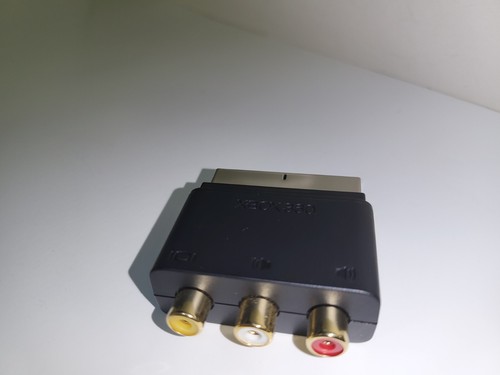 NEW Official OEM Microsoft Xbox 360 SCART Adaptor to 3 RCA AV Audio Video #7G - Picture 7 of 9