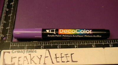 MARKER VIOLET PURPLE DECOCOLOR ACRYLIC PAINT 1 COLOR MARVY NIP DECO CREAKYATTIC