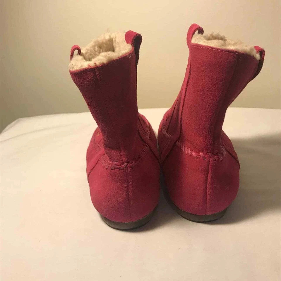 BOTINES DE GAMUZA MAGENTA LATIGO BLIZZARD - TALLA -7,5 Foto 4 de 4