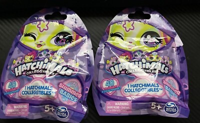 Hatchimals Colleggtibles Shimmer Babies 2 blind bags NEW Sealed