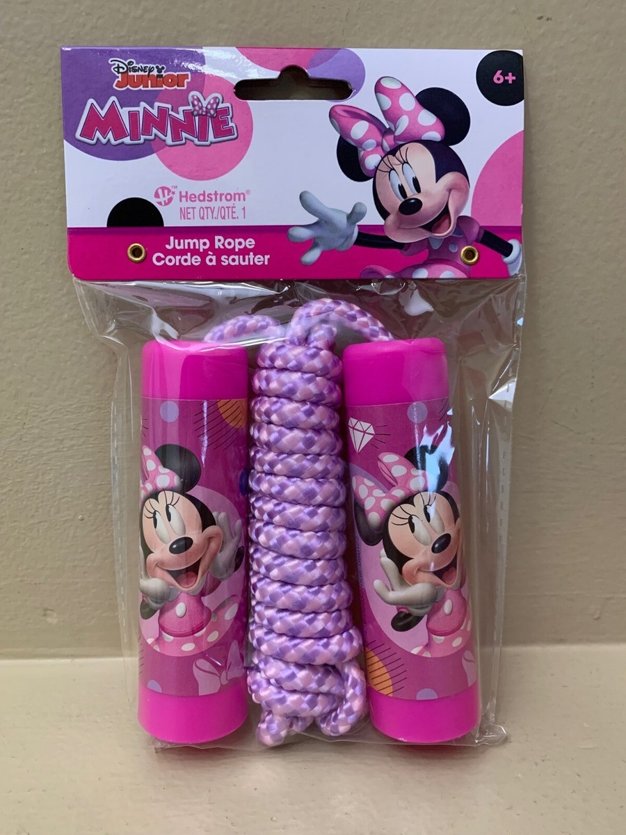 Disney Jump Rope 7ft Minnie Mouse Kids 6+ Girls Pink Fitness Play