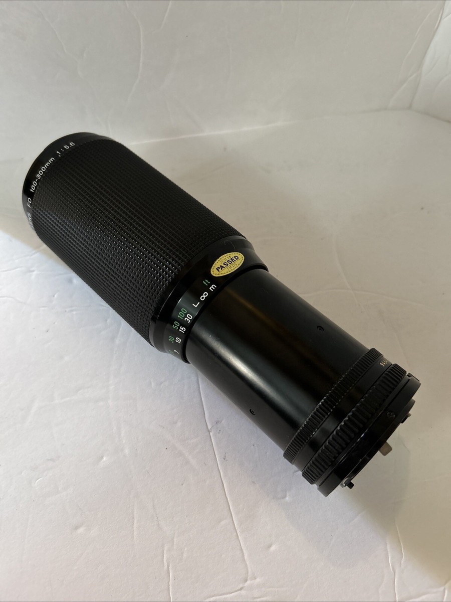 Canon Zoom Lens FD 100-300 mm 1:5.6 Made in Japan Great Working