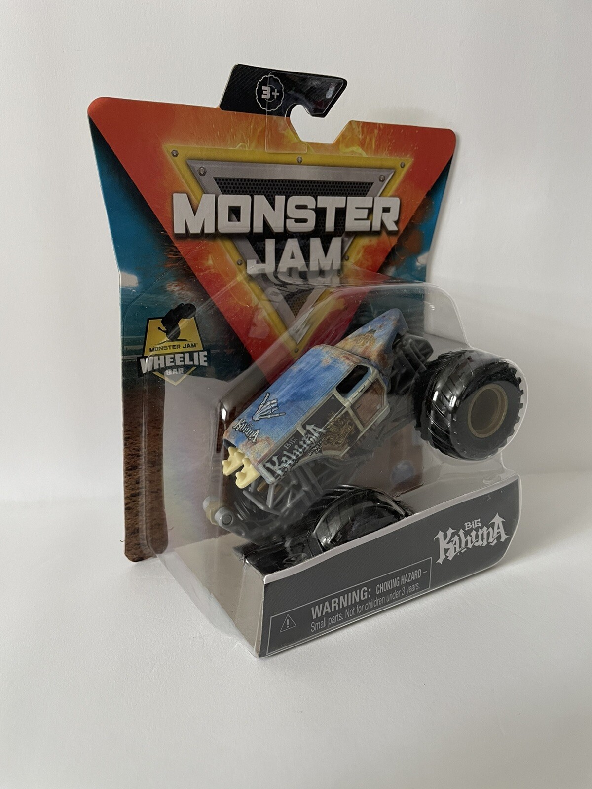 Monster Jam Wheelie Bar 1:64 Die-Cast Monster Truck - Big Kahuna