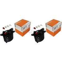 2X Mahle / Knecht Kraftstofffilter KL 581 Fuel Filter