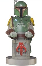 Star Wars Boba Fett Phone  Controller Holder With Charging Cable Cable Guys NEW