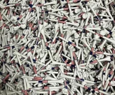 New Pride Sports PTS Evolution USA American Flag Golf Tees 3 1/4 Choose Quanity