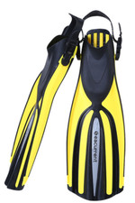 Dive Fins Open Heel Strap Fin Foot Scuba Diving "Compare to Mares Avanti" NEW 