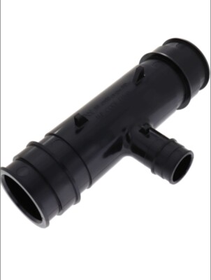 Uponor Q4752210 ProPEX EP Reducing Tee 2'' x 2'' x 1'' Expansion Pex Fitting YJ