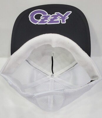 Metal Head Black Death Gothic Industrial Thrash Purple Ozy Trucker Adjust 