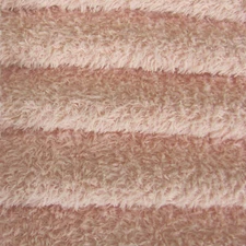 1/6 yd VIS1/SCM Pale Pink INTERCAL 6mm Med. Dense Curly Matted Viscose Fabric