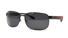 Champion Men's Sunglasses NRG 01 Matte Gunmetal Black Polarized Lens 63mm NEW 