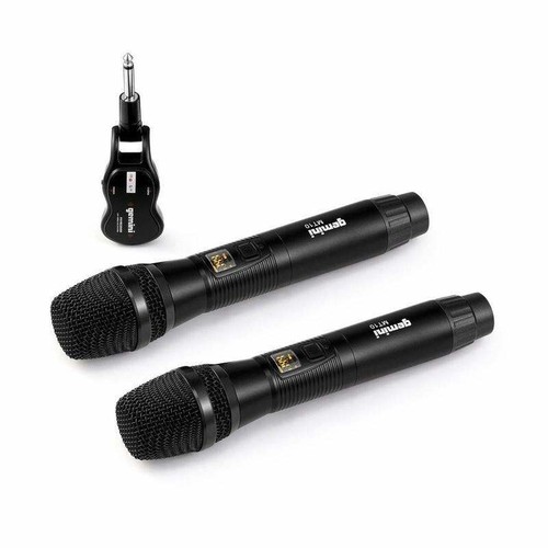 Gemini GMU-M200 UHF Dual Wireless Microphone System - Picture 3 of 6