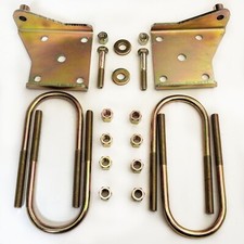 For Mopar 8 34 Dana 60 8.75 3 X 3.5 Shock Plate Leaf Spring Mountsu Bolts