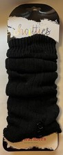 Chatties Legwarmers One Size Fits Most Black