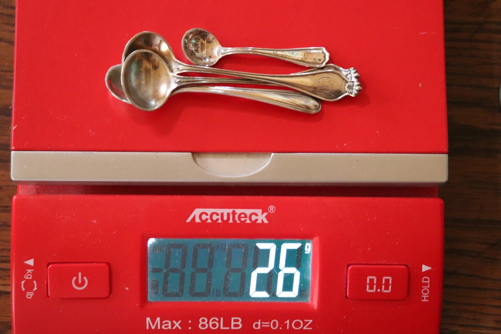 Vintage, Sterling Lot Of 4 Salt Spoons, demitasse spoons ster Reed Barton eBay