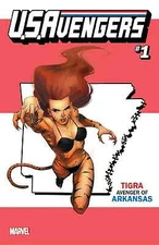 US AVENGERS 1 ARKANSAS STATE VARIANT TIGRA NM