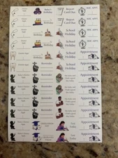 48 labels Doctor appt, Dentist appt, Dr Appt, Babys, Birthday reminders pack(5)