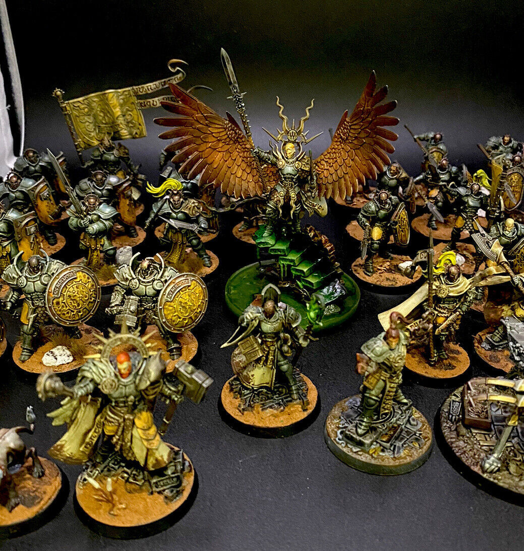 Fully Painted Stormcast Eternals Army - Warhammer AoS | eBay
