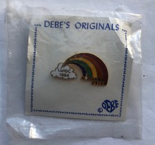 DEBE Originals Metal Pin 1984 Bowling Niagara Falls Rainbow