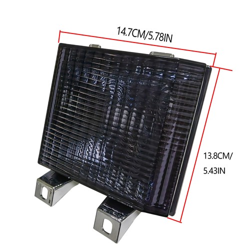 2X Chrome Front Turn Signal Side Corner Marker Lights For Chevy GMC Pickup Truck - 第 7/10 張圖片