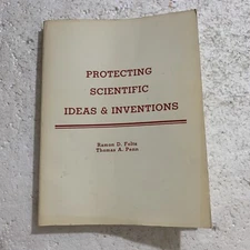 Protecting Scientific Ideas and Inventions Worldwide Foltz, Penn 1988 PB