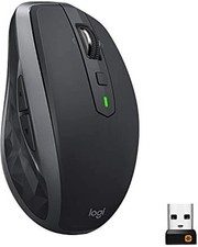 logitech MX Anywhere 2S Bluetooth Wireless Laser Mouse - Black