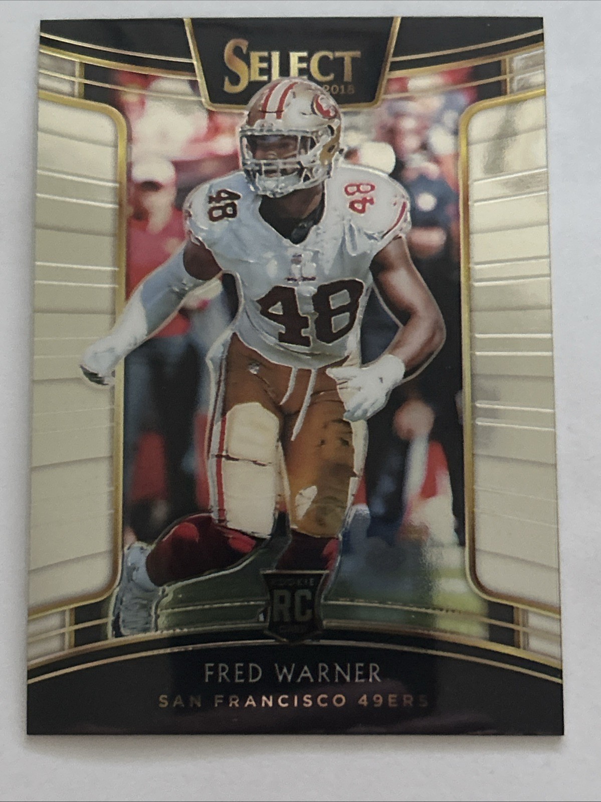 2018 Panini Select - Concourse Fred Warner #35 (RC)