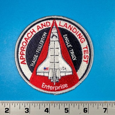 Space Shuttle ENTERPRISE  test patch.  Perfect for model base