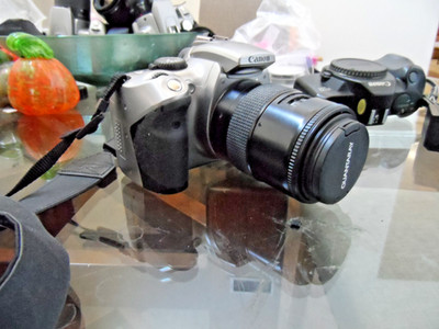 CANON EOS REBEL DSLR WORKING CAMERA BUNDLE 70-210 LENS 6.1 MEGAPIXEL